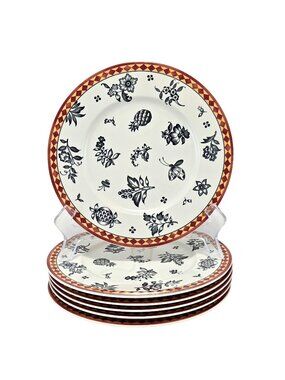 6 Villeroy & Boch Switch 5 Plantation Simla Salad Plates